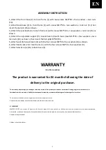 Предварительный просмотр 18 страницы Master MAS4A018 Owner'S Manual