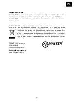 Предварительный просмотр 42 страницы Master MAS4A090 User Manual