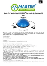 Предварительный просмотр 1 страницы Master MAS4A112 User Manual