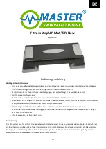 Предварительный просмотр 16 страницы Master MAS4A130 User Manual