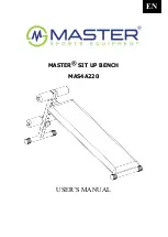 Предварительный просмотр 13 страницы Master MAS4A220 Assembly Instructions Manual