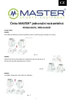 Master MAScinAd20 Quick Start Manual предпросмотр