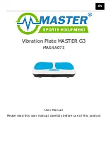 Предварительный просмотр 19 страницы Master MASTER G3 MAS4A073 User Manual