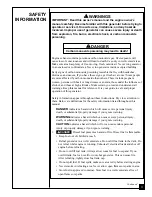 Preview for 3 page of Master MGY5000 Owner'S Operation And Installation Manual