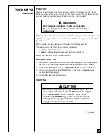 Preview for 21 page of Master MGY5000 Owner'S Operation And Installation Manual