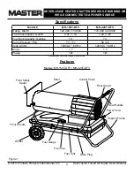 Предварительный просмотр 4 страницы Master MH-150T-DFV User'S Manual & Operating Instructions