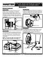 Предварительный просмотр 10 страницы Master MH-150T-DFV User'S Manual & Operating Instructions