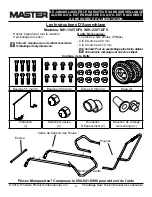 Предварительный просмотр 25 страницы Master MH-150T-DFV User'S Manual & Operating Instructions