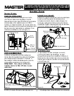 Предварительный просмотр 30 страницы Master MH-150T-DFV User'S Manual & Operating Instructions