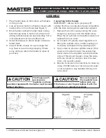 Preview for 6 page of Master MH-18-PCH-A User'S Manual And Operation Instructions