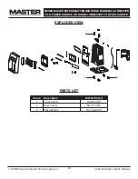 Preview for 12 page of Master MH-18-PCH-A User'S Manual And Operation Instructions