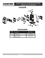 Preview for 26 page of Master MH-18-PCH-A User'S Manual And Operation Instructions