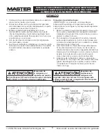 Preview for 34 page of Master MH-18-PCH-A User'S Manual And Operation Instructions