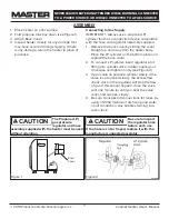 Предварительный просмотр 7 страницы Master MH-18-PNCH-A User'S Manual & Operating Instructions