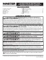 Preview for 16 page of Master MH-190T-KFA User'S Manual & Operating Instructions