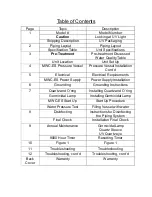 Preview for 2 page of Master MWC Series Installation And Operation Manual