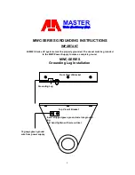 Preview for 8 page of Master MWC Series Installation And Operation Manual