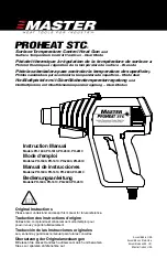 Master PH-1600 Instruction Manual предпросмотр