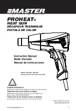 Предварительный просмотр 1 страницы Master PROHEAT PH-1100A Instruction Manual