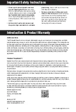 Предварительный просмотр 4 страницы Master PROHEAT PH-1100A Instruction Manual