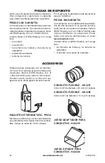 Предварительный просмотр 54 страницы Master TB116A Owner'S Manual