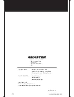 Preview for 20 page of Master VARITEMP VT-750C Instruction Manual