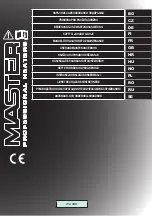 Master WA33C User And Maintenance Book preview