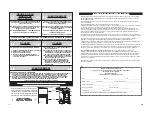 Preview for 22 page of Masterbuilt 20050614 Assembly, Care & Use Manual Warning & Safety Information