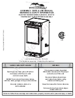 Preview for 1 page of Masterbuilt 20072612 Assembly, Care & Use Manual