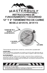 Preview for 3 page of Masterbuilt 20101015 Operation And Safety Instructions