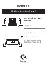 Предварительный просмотр 17 страницы Masterbuilt EF13G1D Operation Manual And Safety Instructions