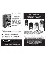 Masterbuilt ELECTRIC SMOKER Assemble And Operating Instructions предпросмотр