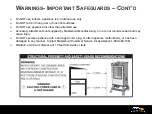 Предварительный просмотр 3 страницы Masterbuilt K42802 Operation And Safety Instructions