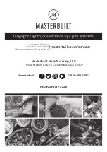 Preview for 60 page of Masterbuilt MB20030519 Manual