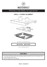 Предварительный просмотр 1 страницы Masterbuilt MB20090819 Manual