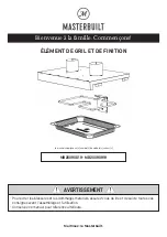 Предварительный просмотр 13 страницы Masterbuilt MB20090819 Manual