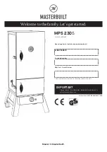 Preview for 1 page of Masterbuilt MPS 230S Manual