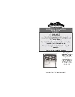 Masterbuilt Outdoor LP Gas Double Cooker MDCL Instruction Manual preview