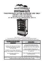 Preview for 1 page of Masterbuilt Sportsman Elite 20076115 Assembly, Care & Use Manual