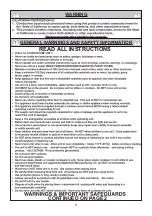 Preview for 2 page of Masterbuilt Sportsman Elite 20076115 Assembly, Care & Use Manual