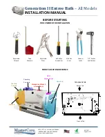 Preview for 7 page of Mastercare Entree Gen II Installation Manual