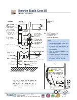 Предварительный просмотр 7 страницы Mastercare Gen III Entree Bath Installation Manual