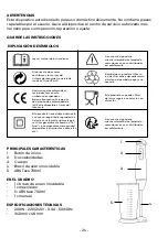 Предварительный просмотр 24 страницы MasterChef 3005398 Instruction Manual