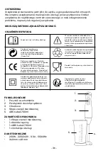 Предварительный просмотр 36 страницы MasterChef 3005398 Instruction Manual