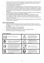 Предварительный просмотр 9 страницы MasterChef 525844 User Manual