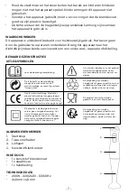 Preview for 7 page of MasterChef 8720297454394 User Manual