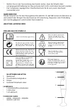 Preview for 17 page of MasterChef 8720297454394 User Manual