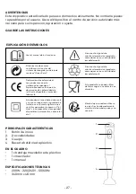 Preview for 27 page of MasterChef 8720297454394 User Manual