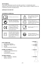 Preview for 42 page of MasterChef 8720297454394 User Manual