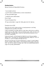 Preview for 17 page of MasterChef MCCM12D Use And Care Manual